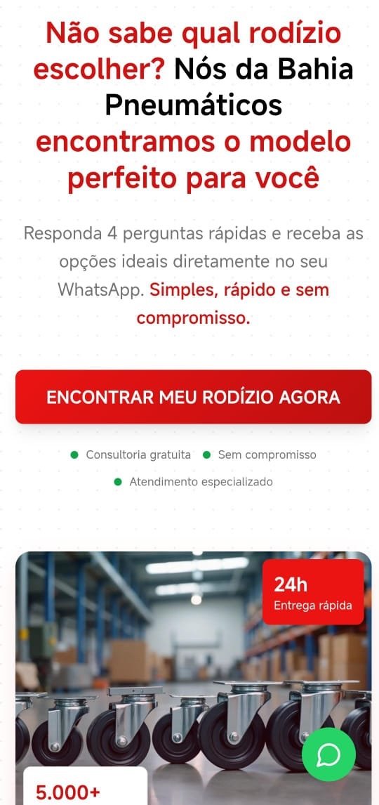 Bahia Pneumáticos no celular